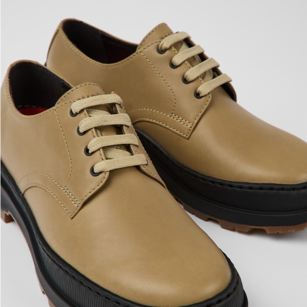 Camper Brutus Trek MICHELIN Beige Leather Shoes – Women’s EU 40 - Picture 2 of 10
